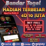 SHIOWLA AGEN TOGEL HADIAH TERBESAR DAN TERPERCAYA 4D 10 JUTA